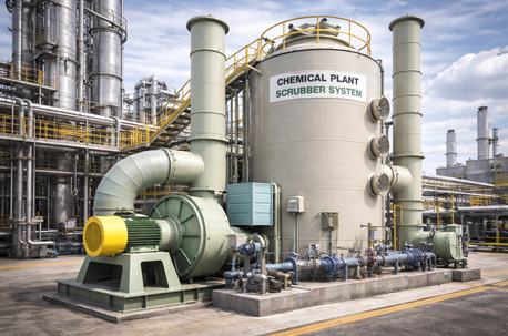 Chemical Plant Scrubber System