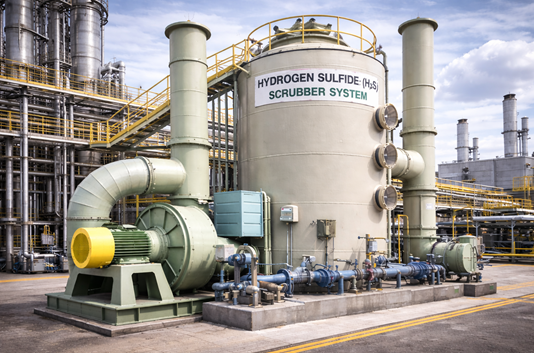 Hydrogen Sulfide Scrubber System