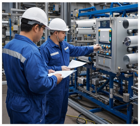RO ZLD Installation